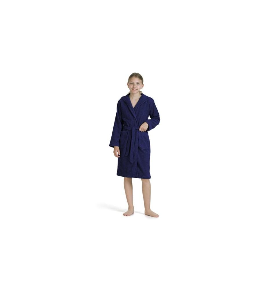 MÖVE - Superwuschel Bademantel Grösse 164, Dunkelblau