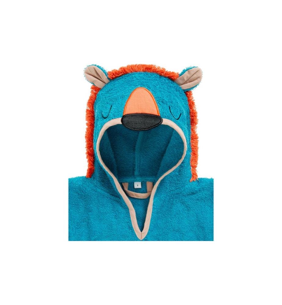PLAYSHOES - Frottee-Poncho Hai S, Petrol