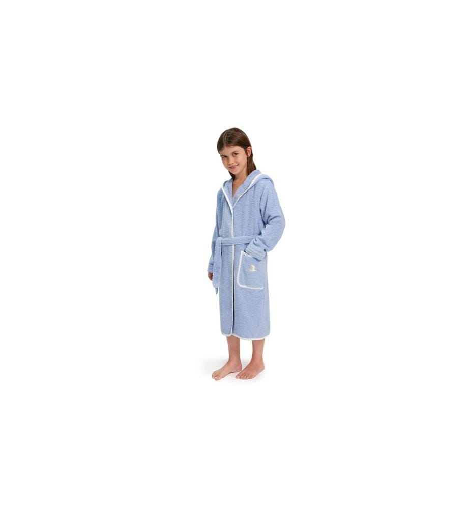 MÖVE - Kinderbademantel Soft Hug Grösse 140, Aqua