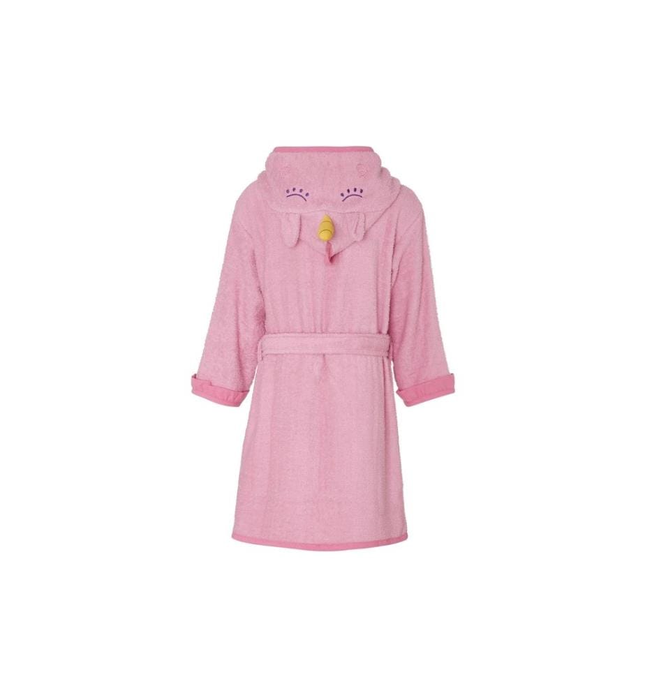 PLAYSHOES - Peignoir en éponge licorne Rose T. 110/116