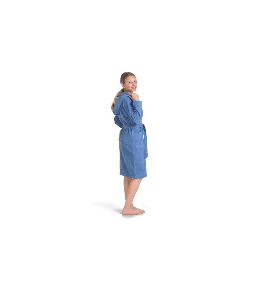 MÖVE - Superwuschel Bademantel Grösse 152, Blau