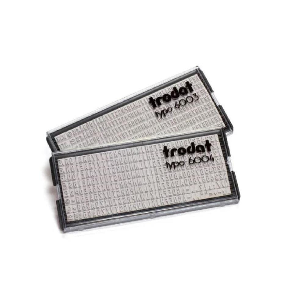 Trodat - Stempel Zubehör Typo-printy & Typomatic 1 Set, 328 Teile