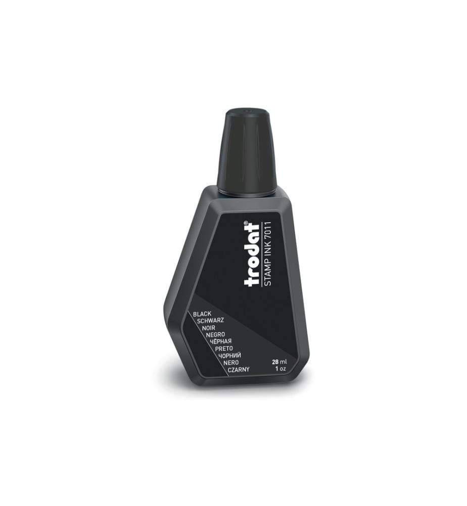 Trodat - Stempelfarbe 7011 28 ml, Schwarz