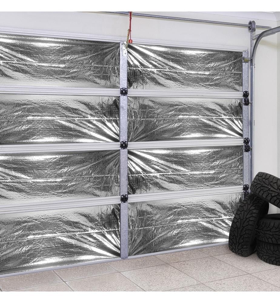 Garage Door Insulation Kit - 7.6 x 0.75M - Silvered