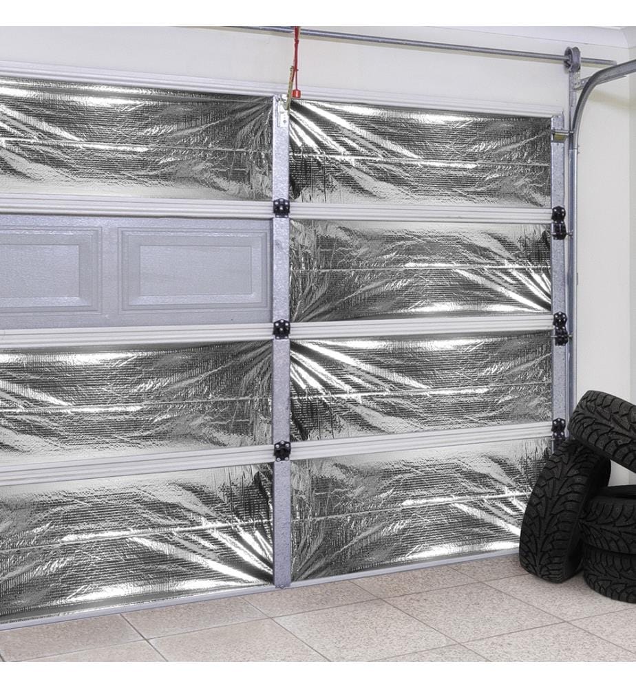 Garage Door Insulation Kit - 7.6 x 0.75M - Silvered