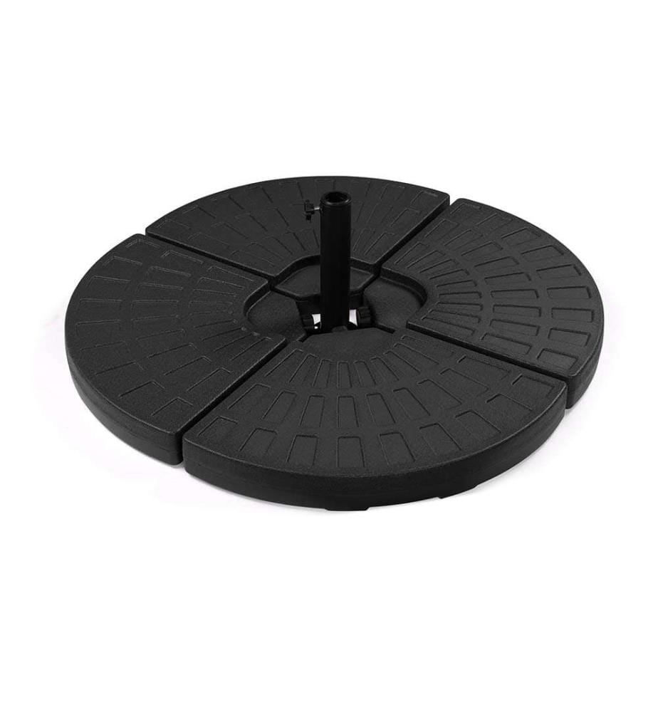 Weighted parasol slab - Black