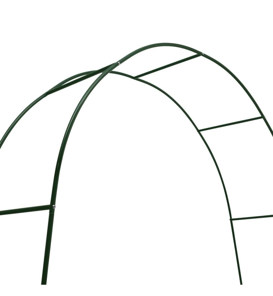 Lot de 2 Arches de jardin arrondies 235cm