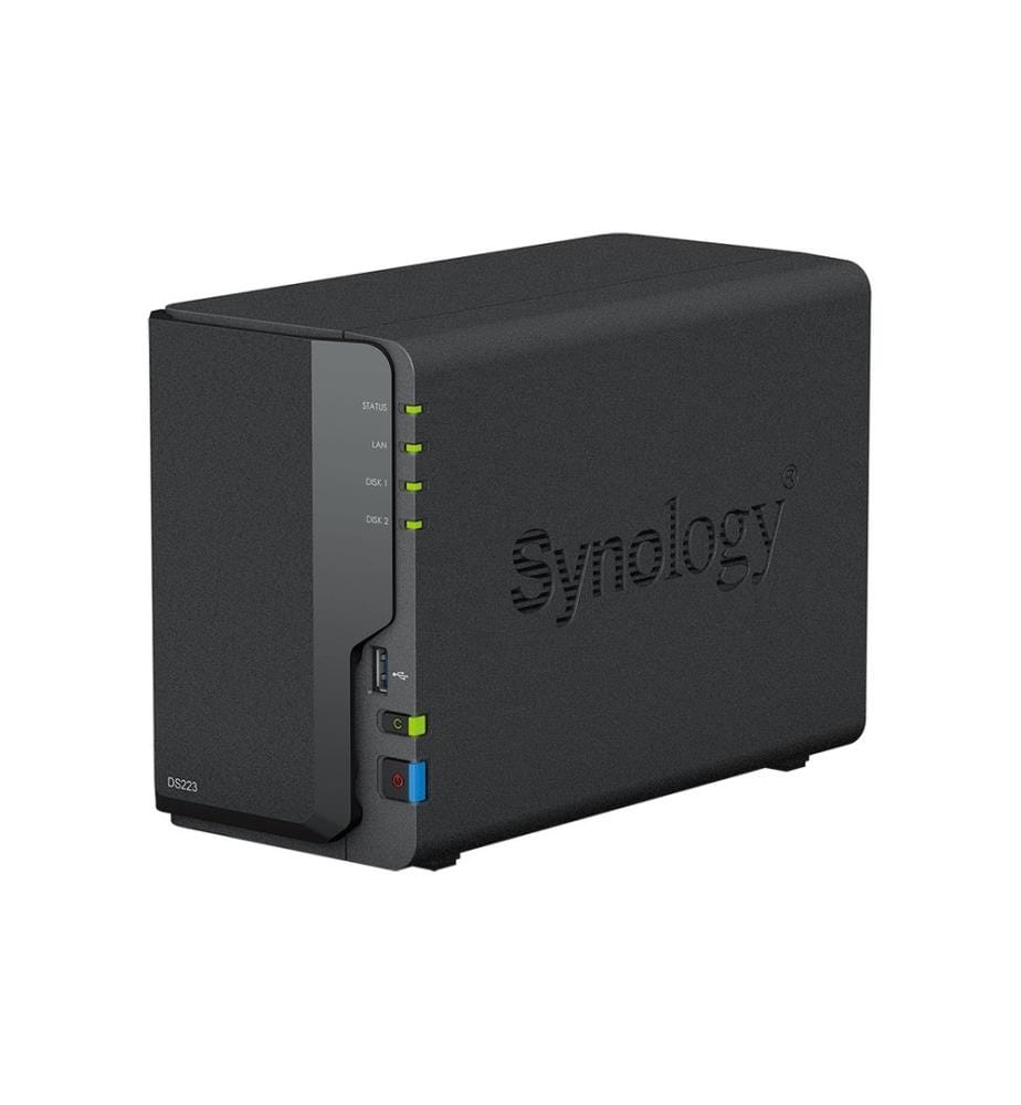 SYNOLOGY - NAS DiskStation DS223, 2-bay SYNOLOGY - Plus HDD 16 TB