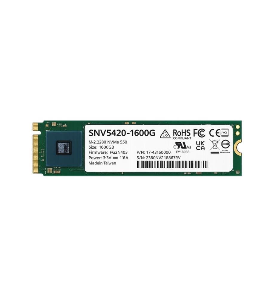 SYNOLOGY - SSD SNV5420 M.2 2280 NVMe 1600 GB