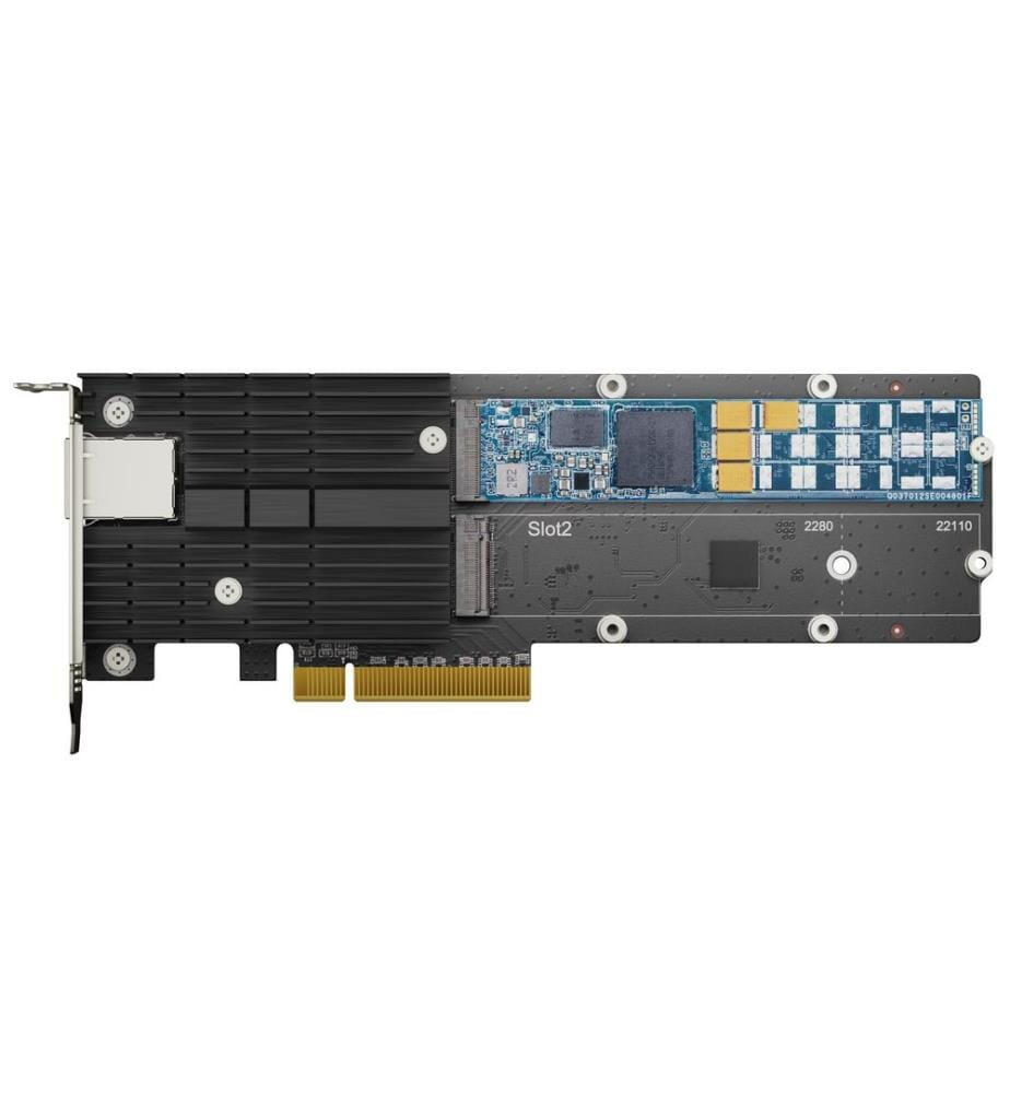 SYNOLOGY - Erweiterungskarte E10M20-T1 M.2 SSD & 10GbE Adapter