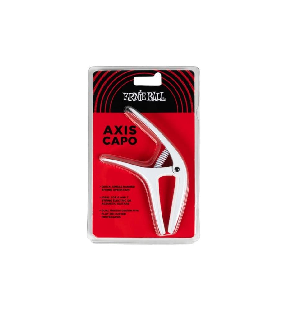 Ernie Ball - Capodaster Axis Capo Blanc