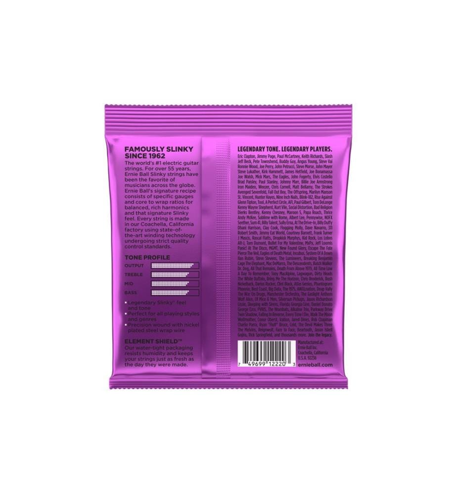Ernie Ball - Cordes de guitare 2220 Slinky Nickel – Power 11-48
