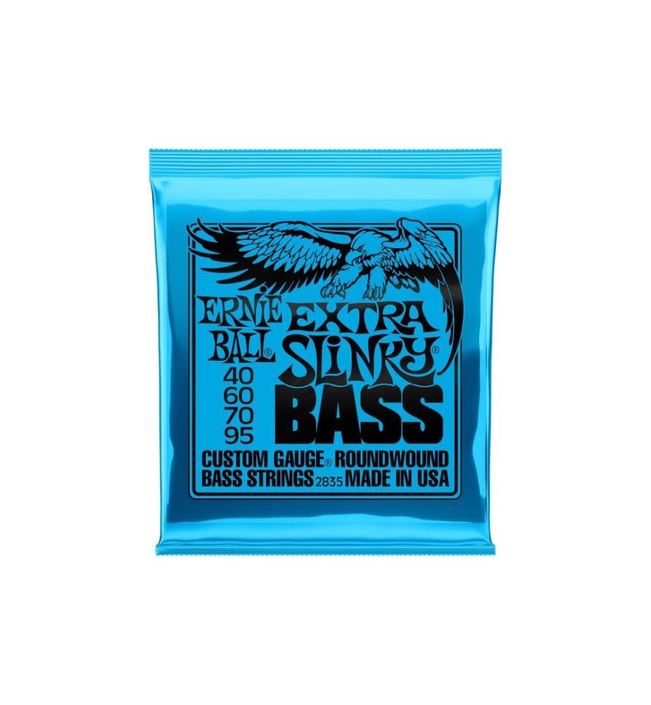 Ernie Ball - Cordes de basse 2835 Slinky Bass – Extra, 40-95