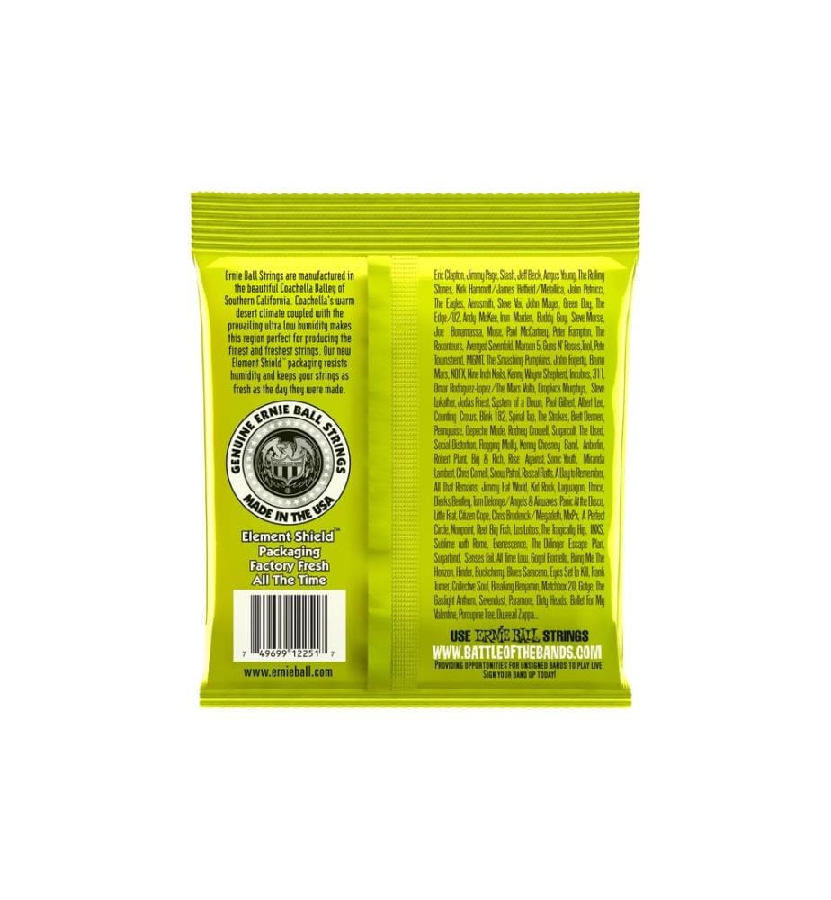 Ernie Ball - Cordes de guitare 2251 Slinky Rock'N'Roll – Regular 10-46
