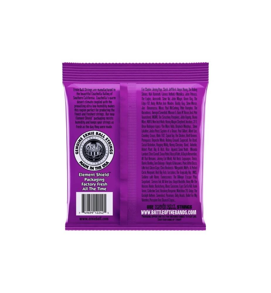 Ernie Ball - Cordes de guitare 2242 Slinky RPS – Power 11-48