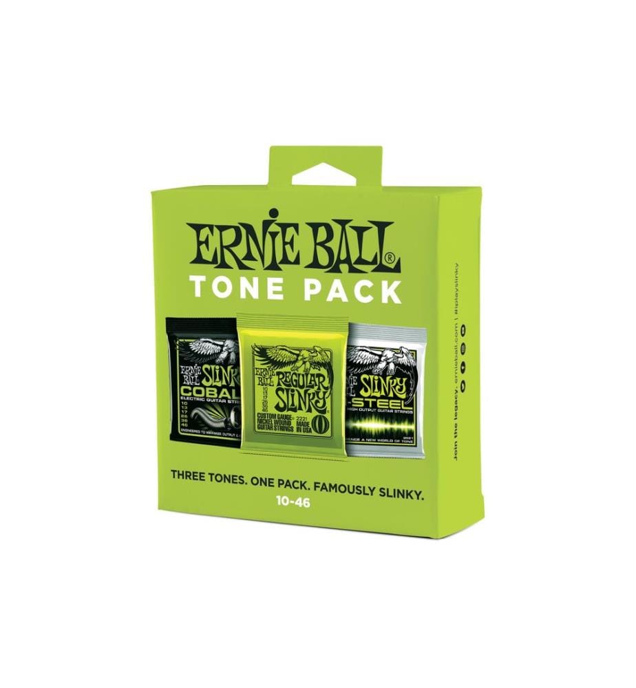 Ernie Ball - Cordes de guitare 3331 Slinky paquet de 3 tons – Slinky 10 - 46