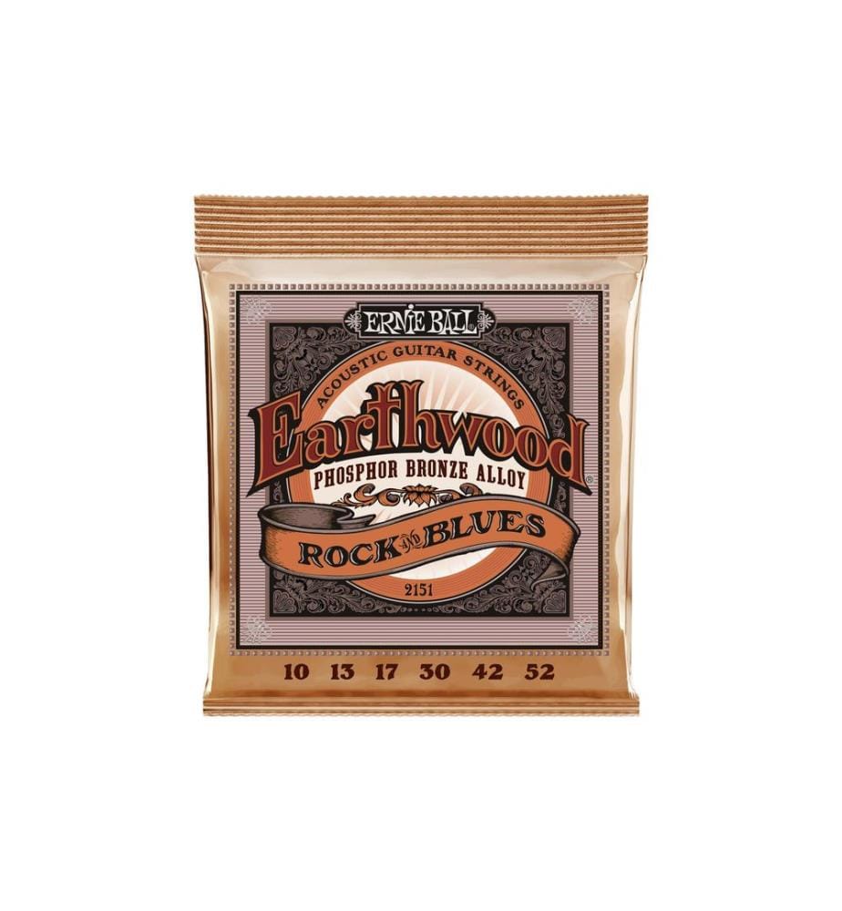 Ernie Ball - Cordes de guitare 2151 Earthwood PB – Rock and Blues 10-52