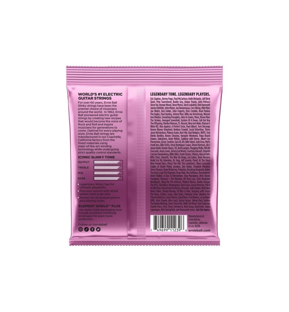 Ernie Ball - Cordes de guitare 3213 Mega Slinky – 48-105, paquet de 3
