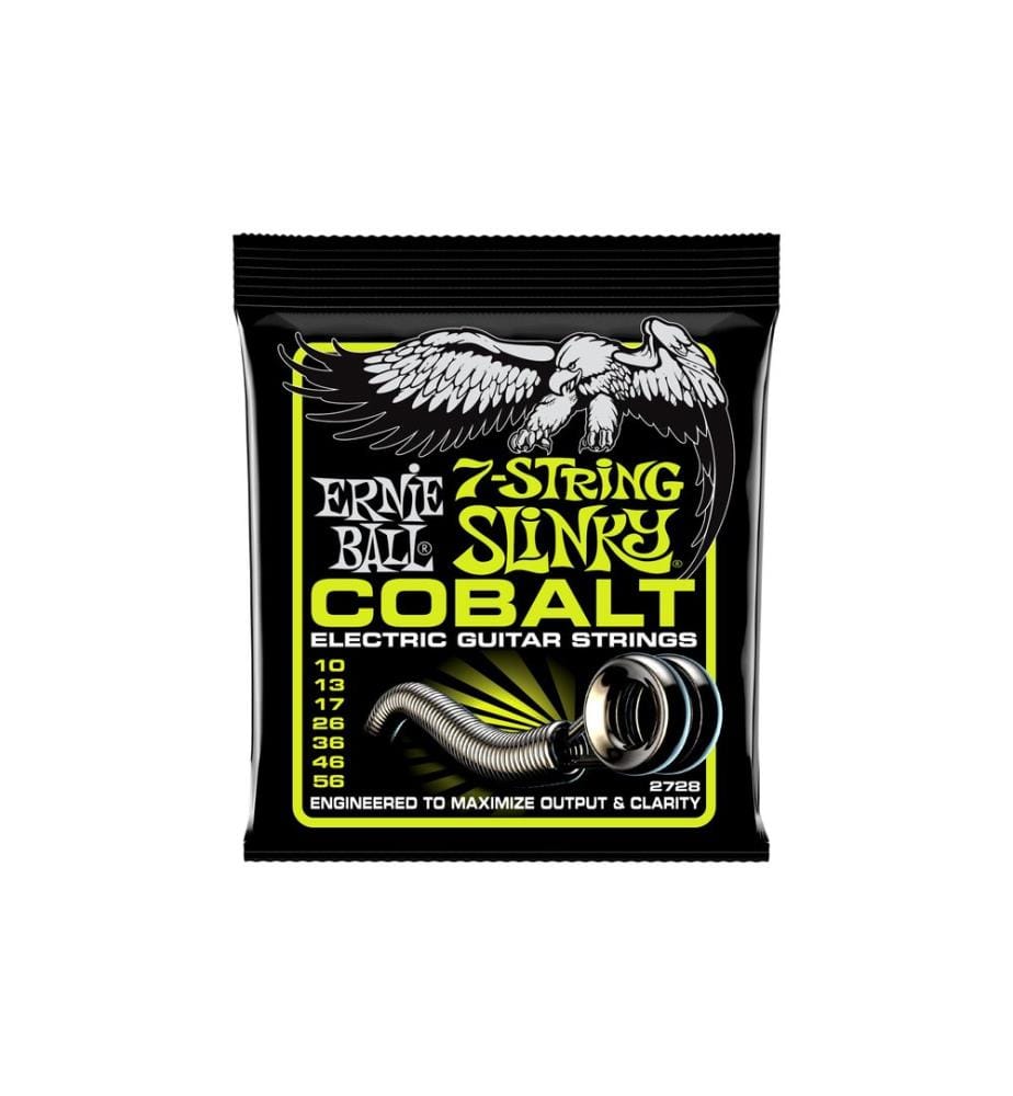 Ernie Ball - Cordes de guitare 2728 Slinky Cobalt – Regular 10-46