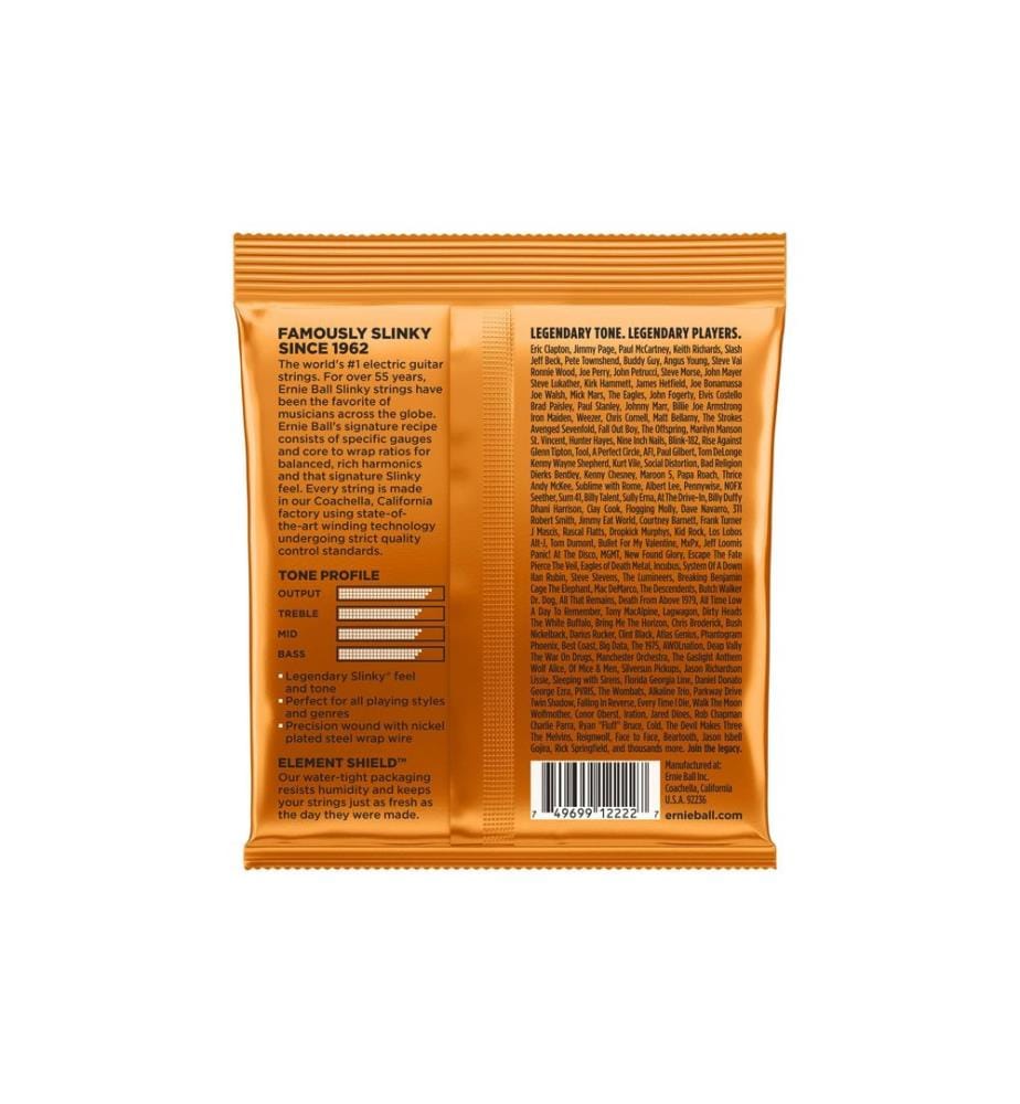 Ernie Ball - Cordes de guitare 2222 Slinky Nickel – Hybrid 09-46