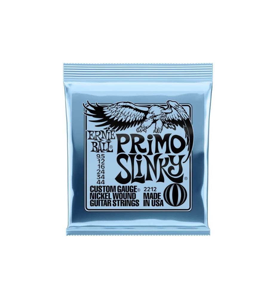 Ernie Ball - Cordes de guitare 2212 Slinky Nickel – Primo 9.5 - 44