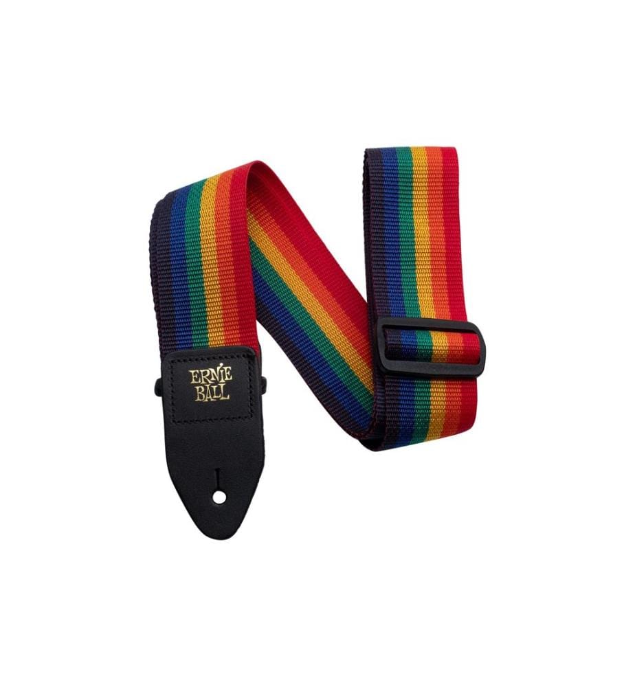 Ernie Ball - Sangle de guitare Polypro Rainbow