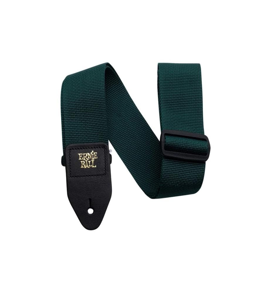 Ernie Ball - Sangle de guitare Polypro Forest Green