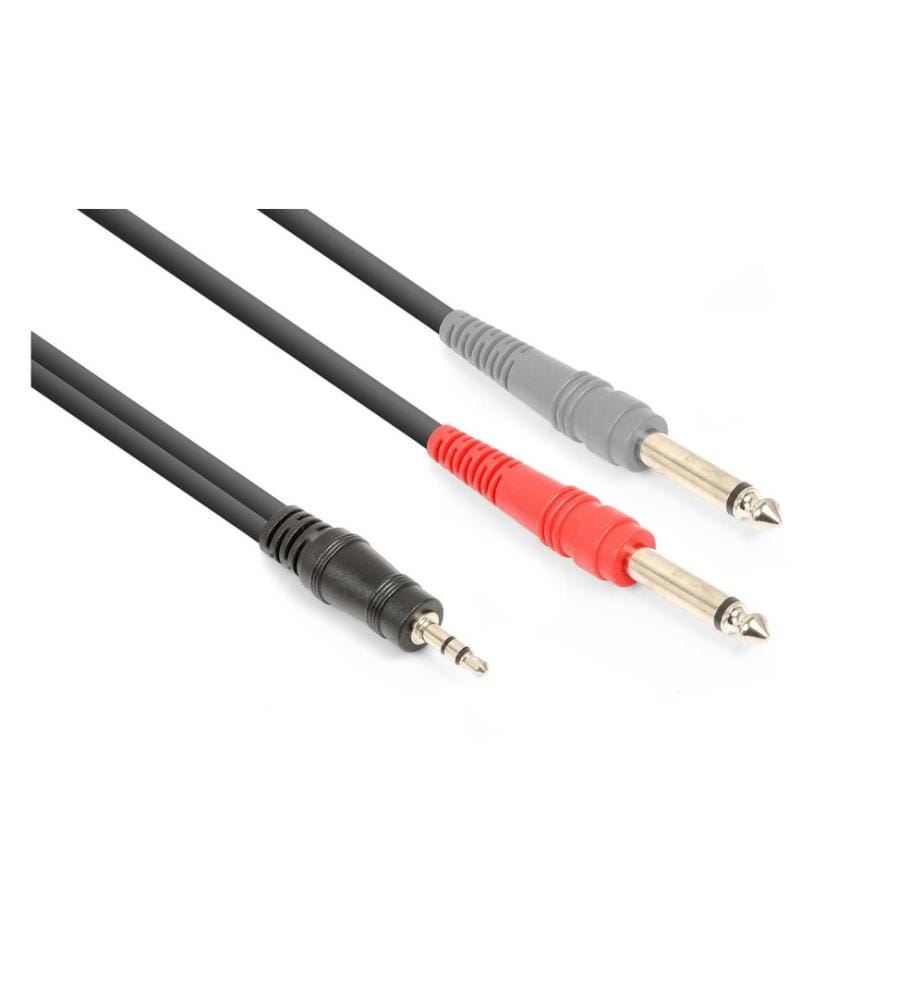 VONYX - CX332-6 jack 3.5 mm - jack 6.3 mm 6 m