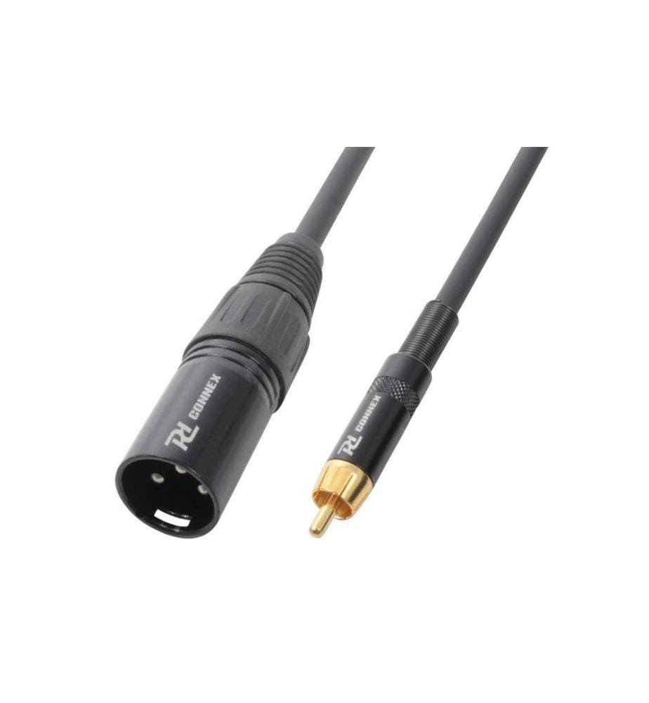 PD Connex - CX52-8 XLR 3 pôles, mâle - Cinch 8 m