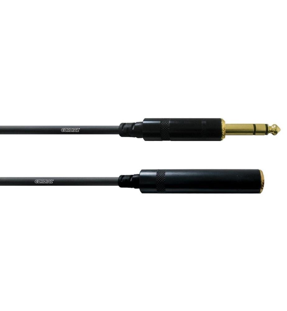 Cordial - Câble audio CFM 3 VK jack 6.3 mm - jack 6.3 mm 3 m