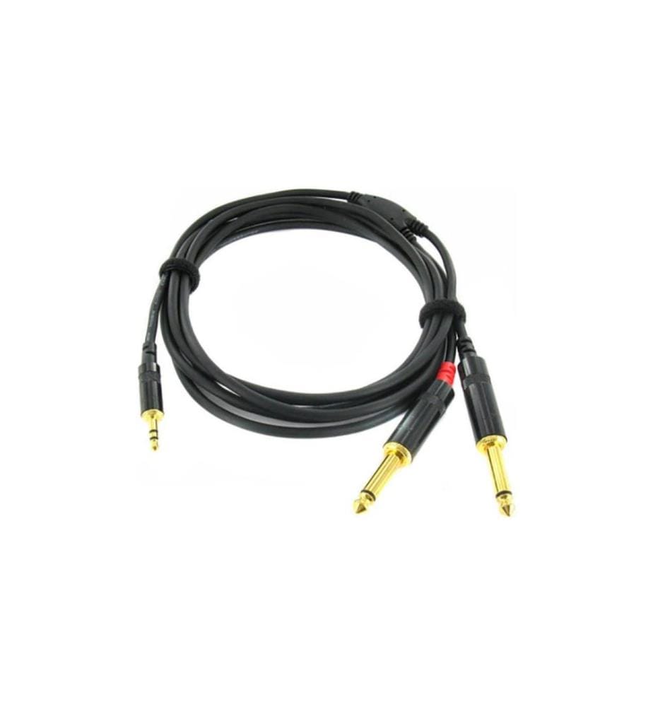 Cordial - Câble audio jack 3.5 mm - jack 6.3 mm 1.5 m