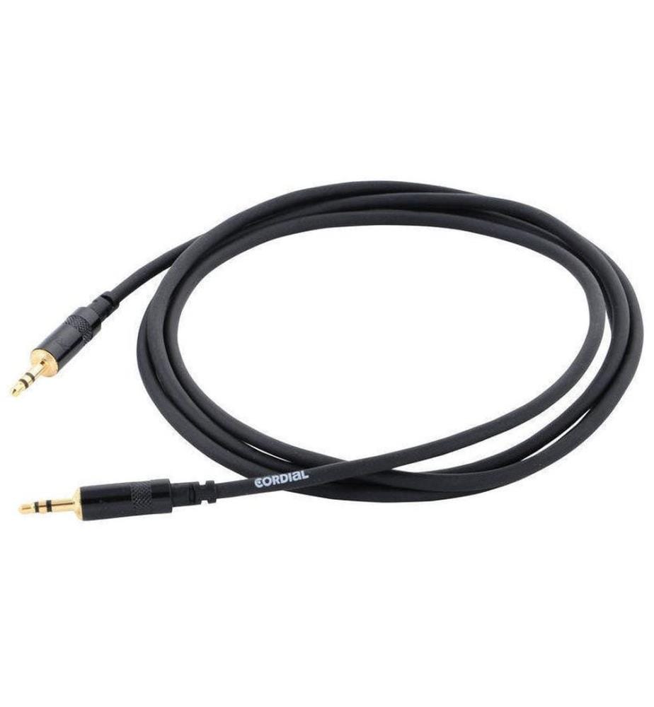 Cordial - Câble audio jack 3.5 mm - jack 3.5 mm 0.6 m