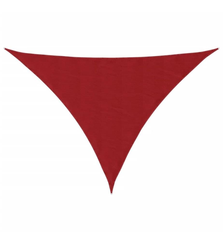 Sonnensegel Oxford-Gewebe Dreieckig 3x4x4 m Rot