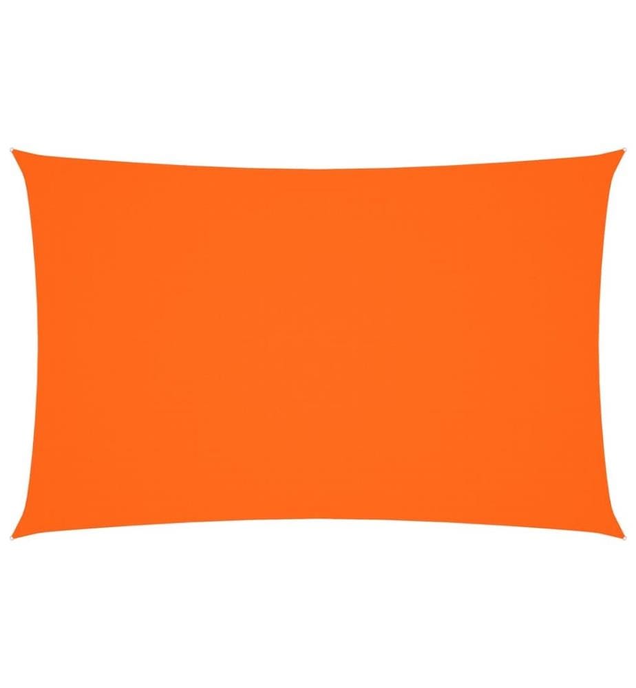Sonnensegel Oxford-Gewebe Rechteckig 5x8 m Orange