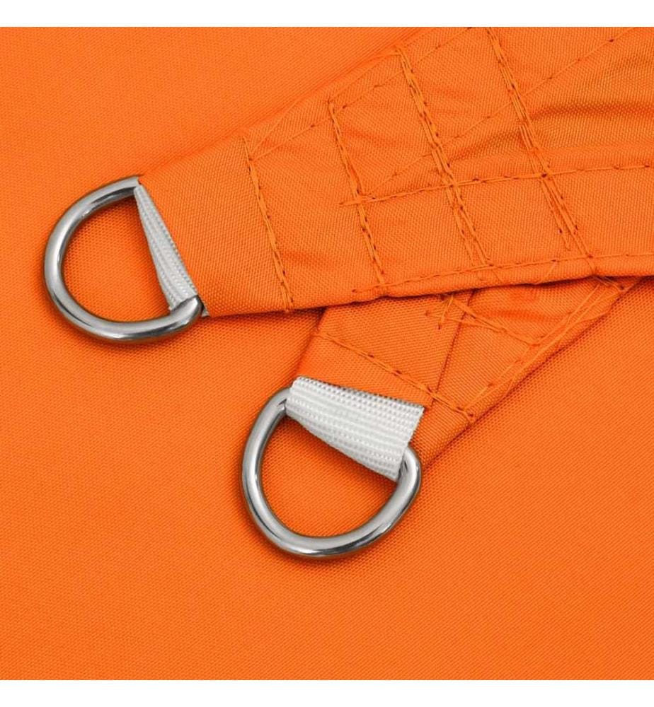 Sonnensegel Oxford-Gewebe Dreieckig 4x5x6,4 m Orange