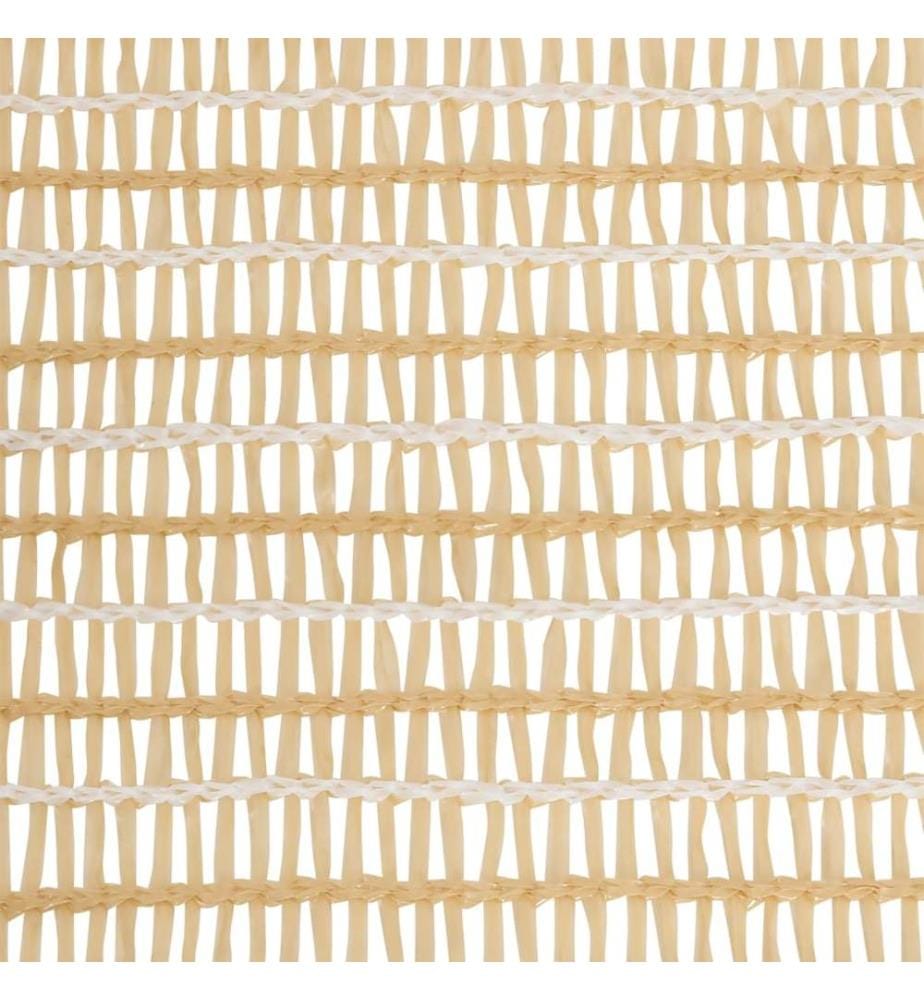 Zaunblende Beige 1,5x25 m HDPE 195 g/m²