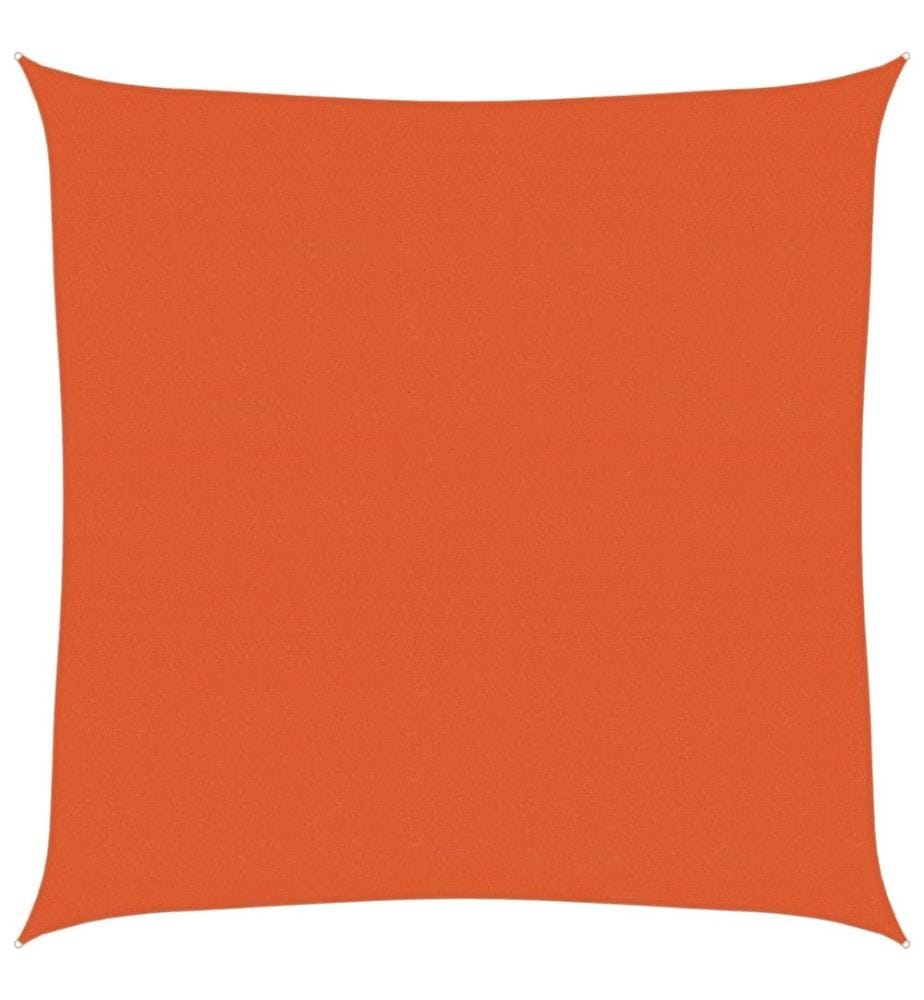 Sonnensegel 160 g/m² Quadratisch Orange 4,5x4,5 m HDPE