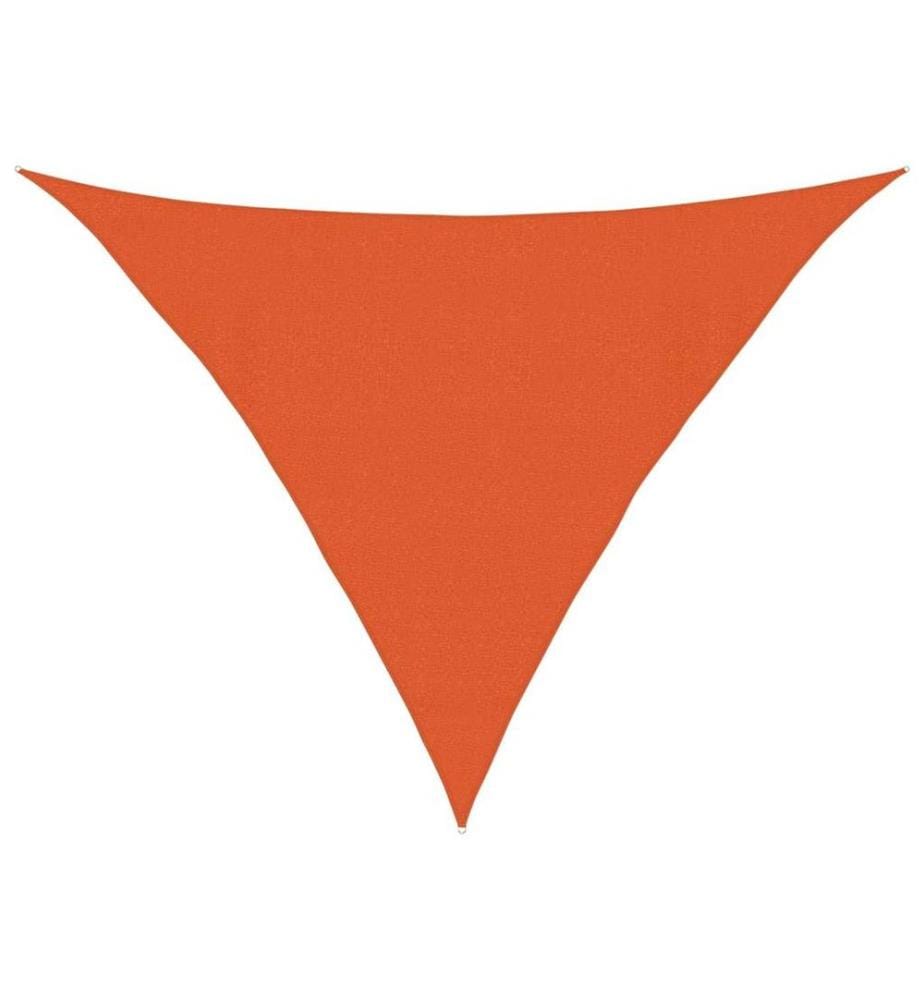 Sonnensegel 160 g/m² Orange 4x4x5,8 m HDPE