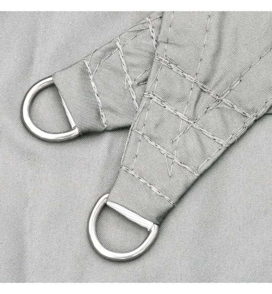 Sonnensegel Hellgrau 4,5x3,5 m 100% Polyester Oxford