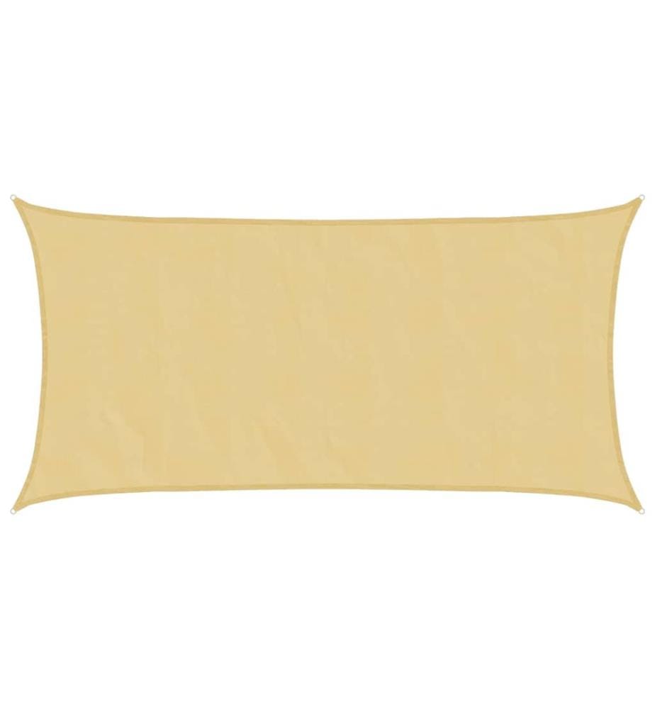 Sonnensegel Sandfarbe 4,5x2,5 m 100% Polyester Oxford