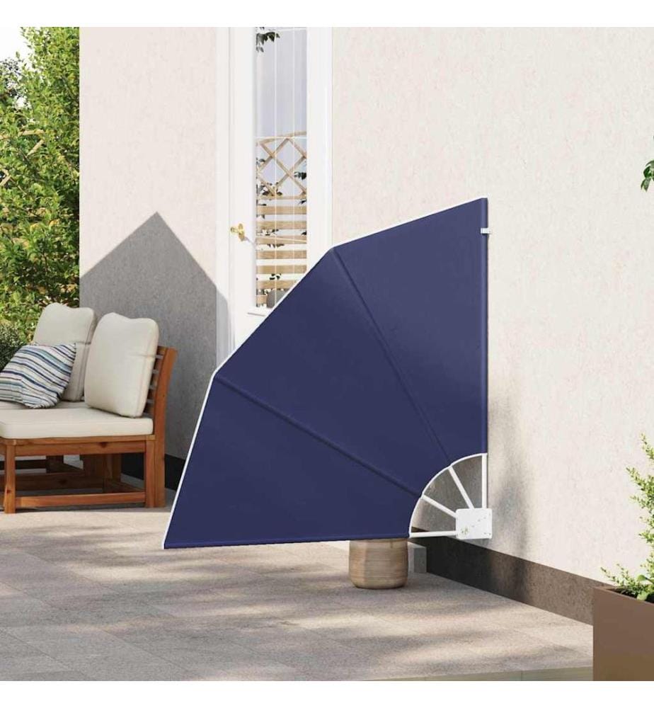 Balkon Sichtschutz Marineblau 115 x 115 cm Polyester