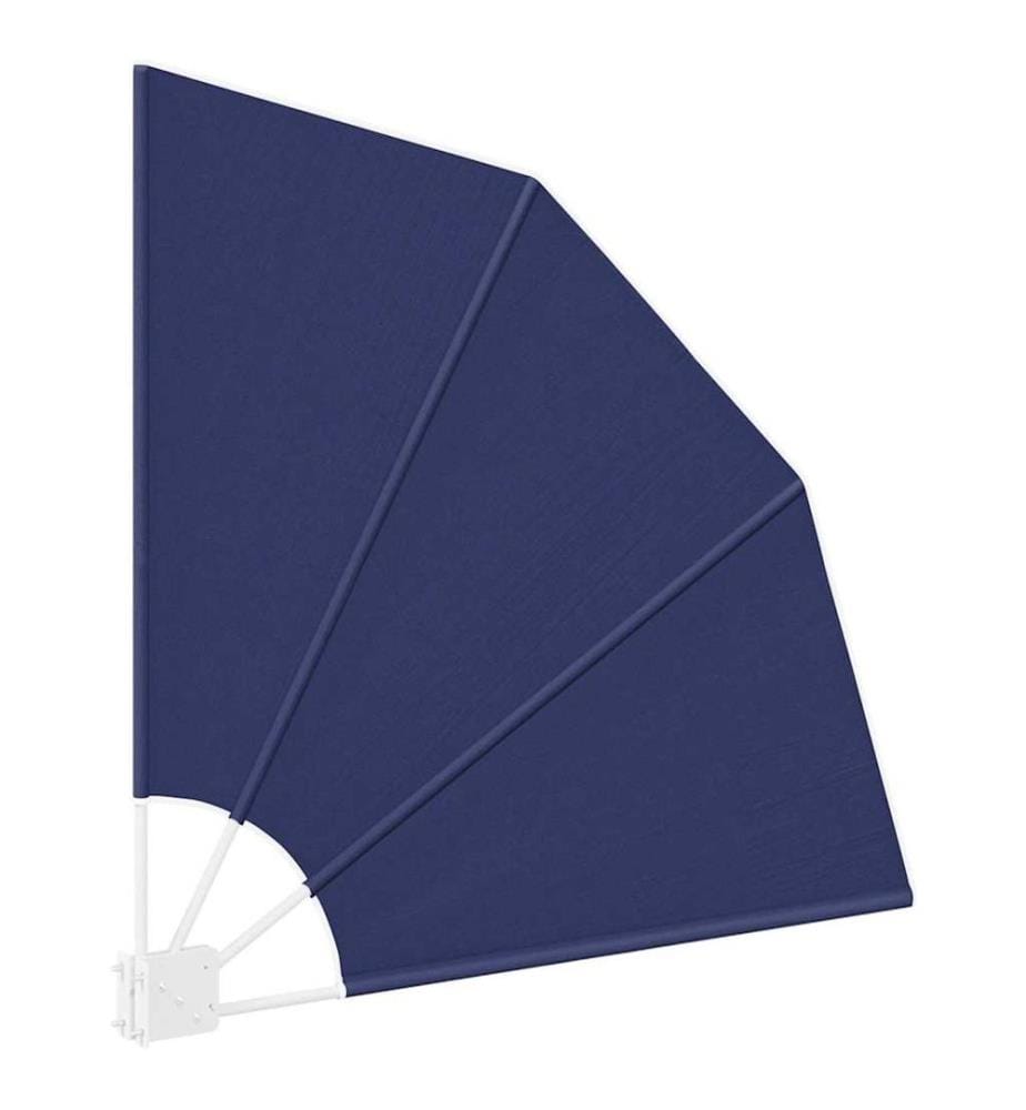 Balkon Sichtschutz Marineblau 115 x 115 cm Polyester