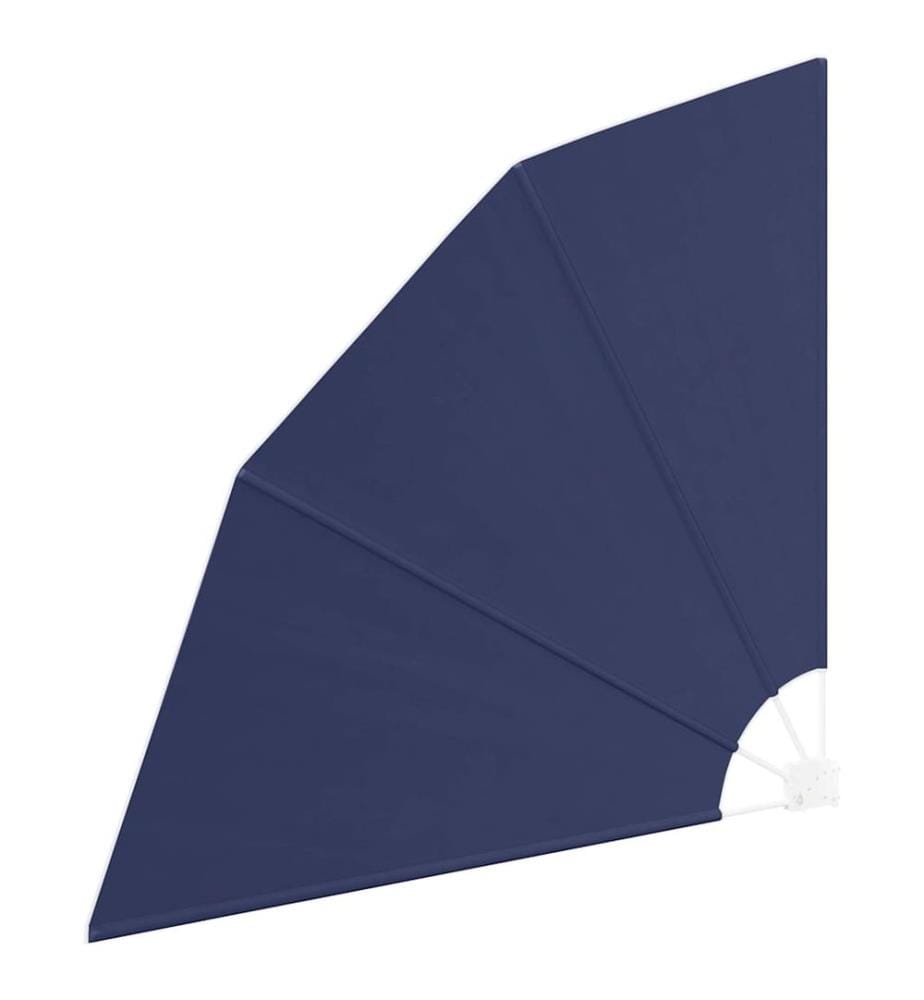 Balkon Sichtschutz Marineblau 160 x 160 cm Polyester