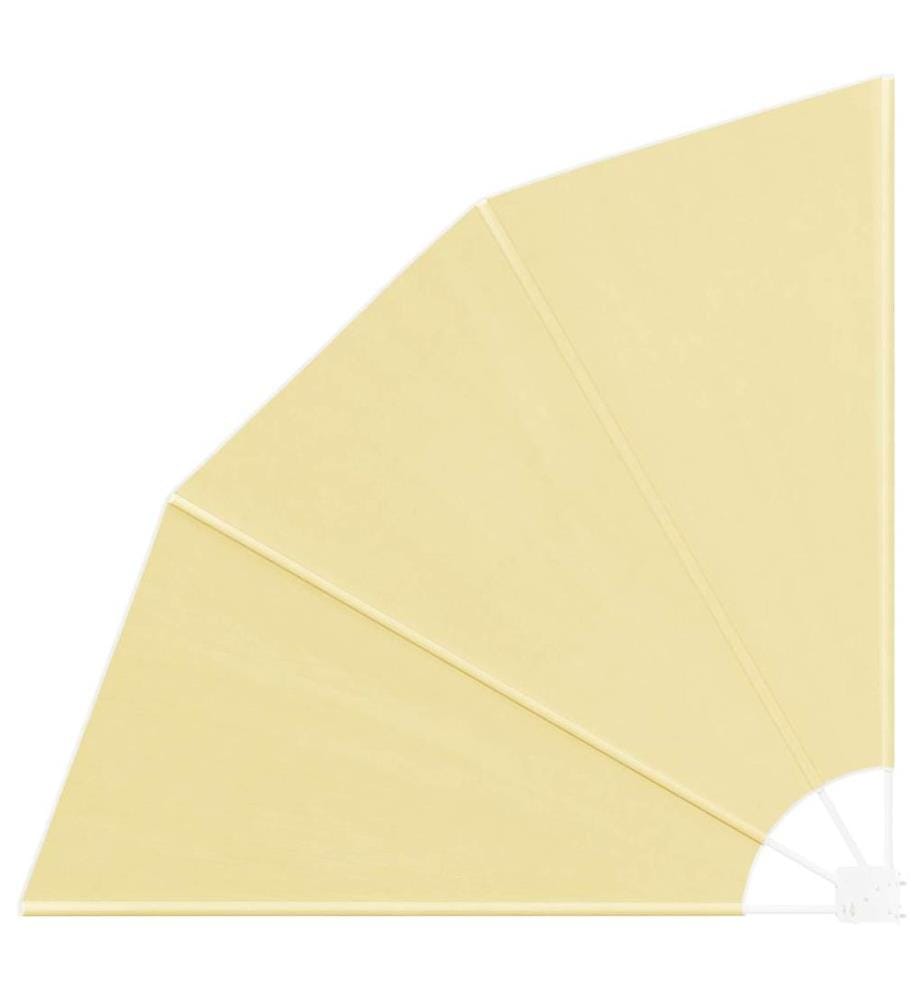 Balkon Sichtschutz Sand 140 x 140 cm Polyester