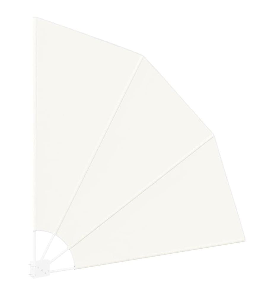 Balkon Sichtschutz Creme 160 x 160 cm Polyester