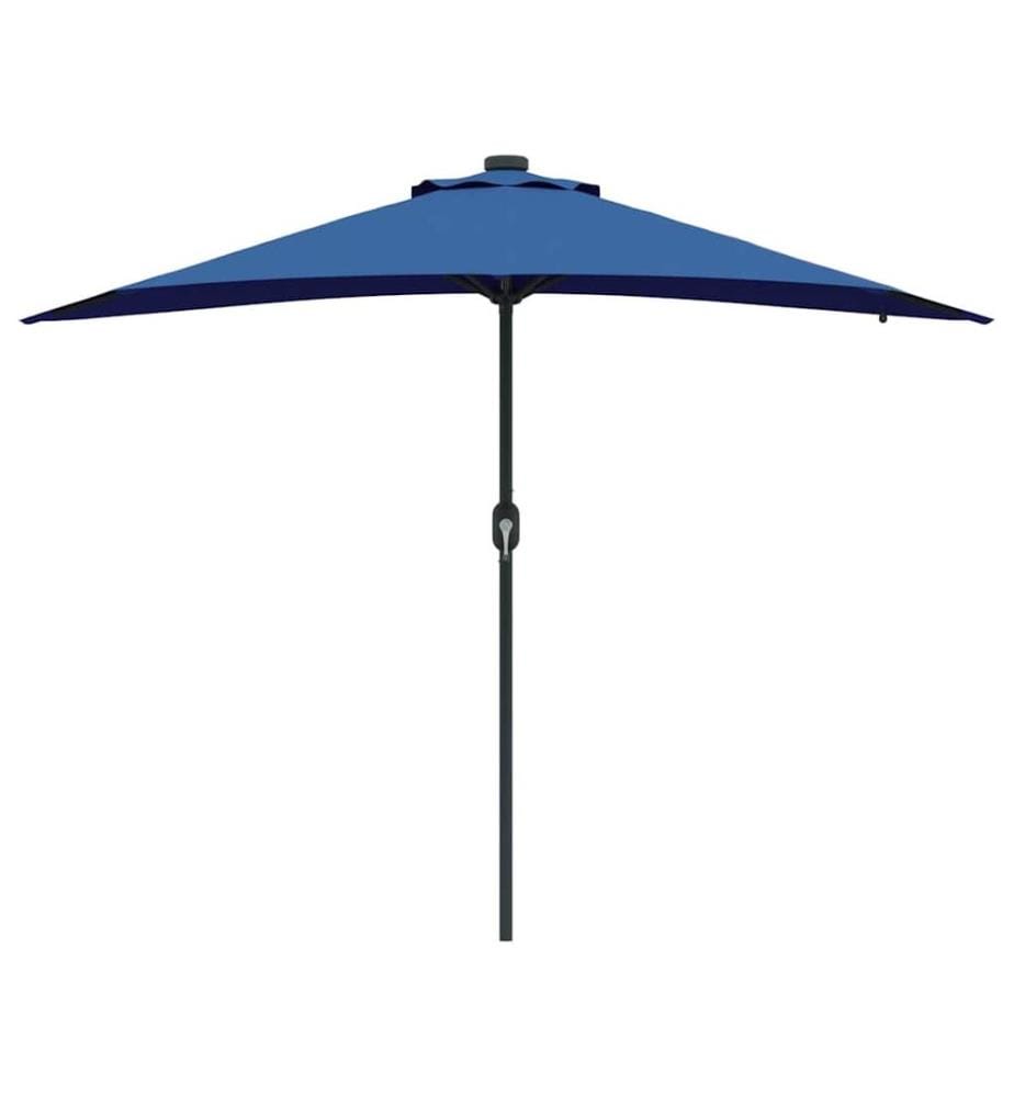 Garten-Sonnenschirm Azurblau 294 x 150 x 223 cm