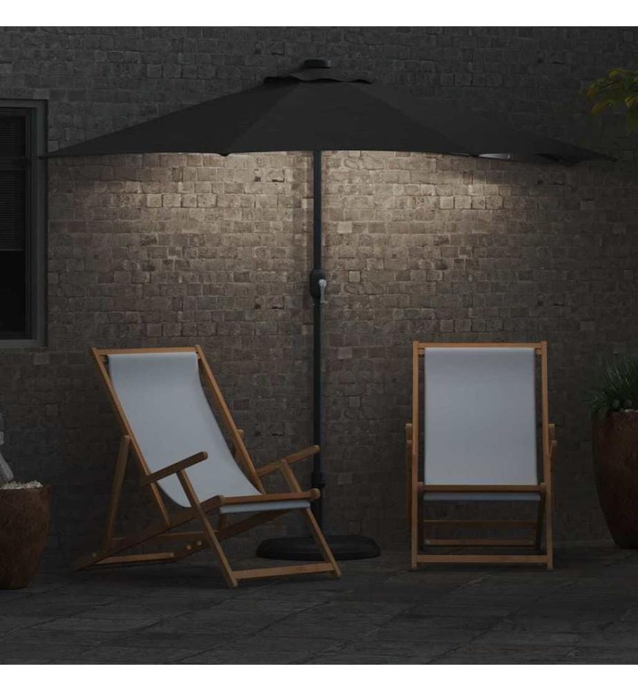 Garten-Sonnenschirm Anthrazit 294 x 150 x 224 cm