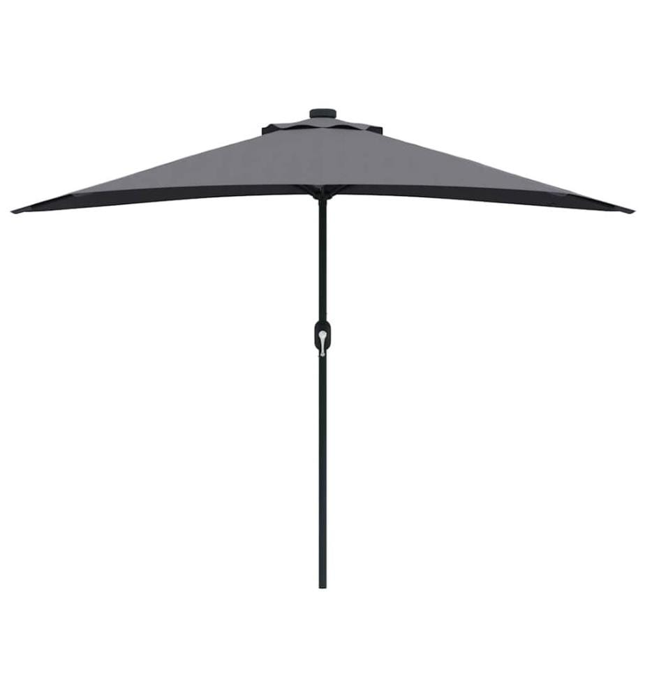 Garten-Sonnenschirm Anthrazit 294 x 150 x 224 cm