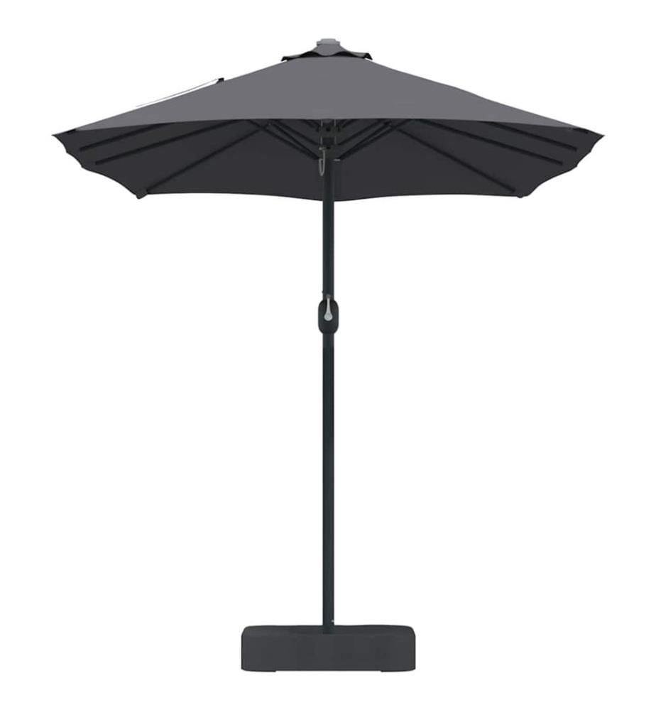 Garten-Sonnenschirm Anthrazit 385 x 209 x 244 cm