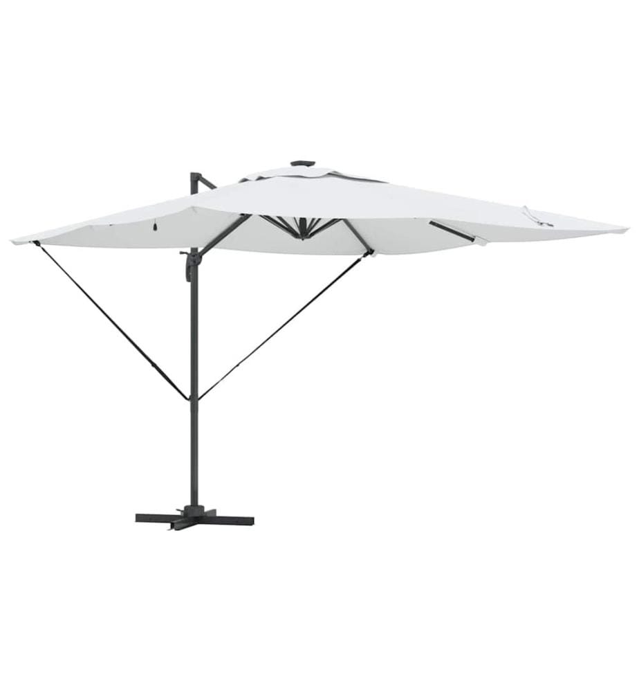 Sonnenschirm Sand 286 x 284 x 270 cm Aluminium und Polyester